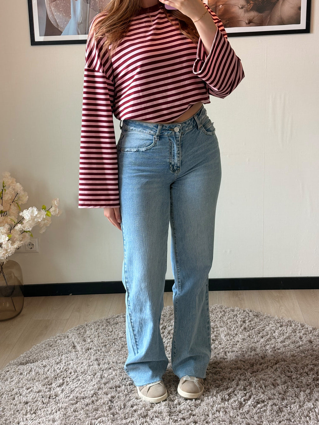 QUEEN HEARTS Tall Straight Jeans