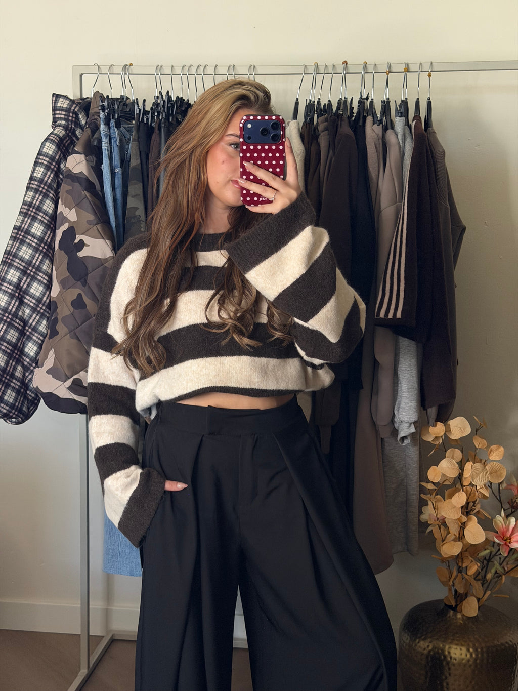 MOCHA Stripe Knit