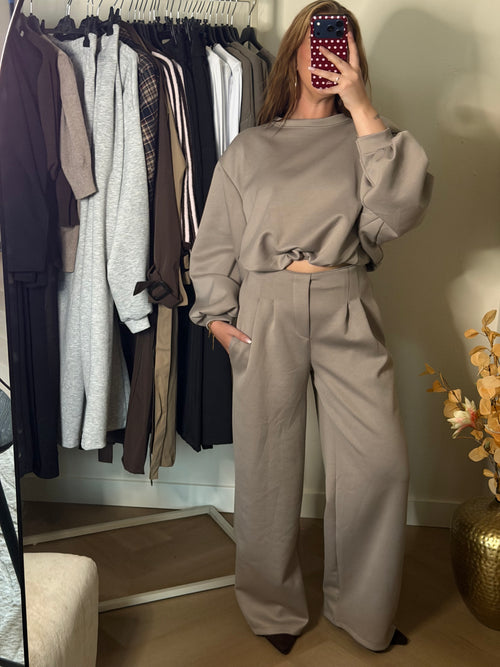Lélune Amara Set – Taupe