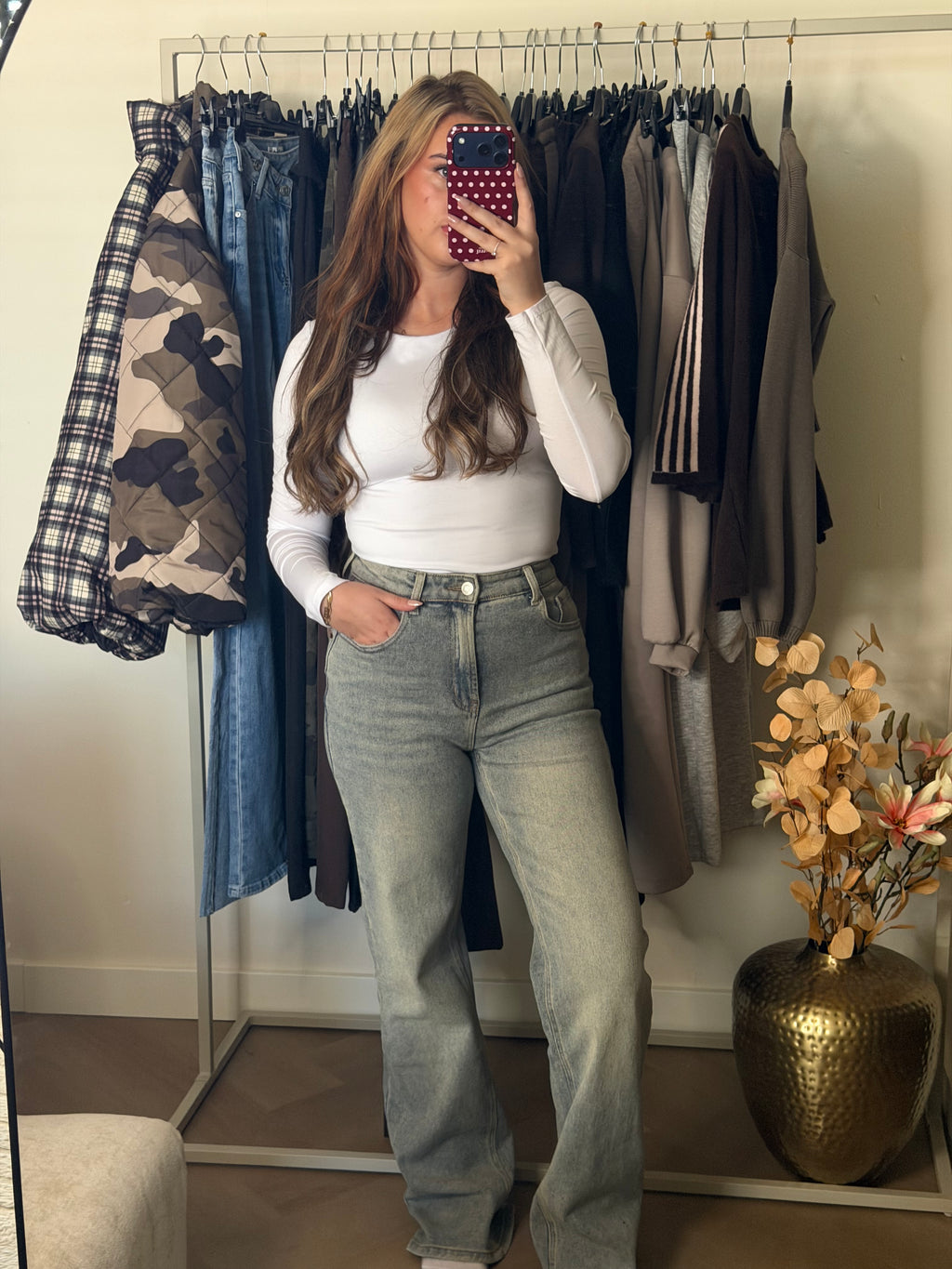 REDEFINED Wide Leg Jeans