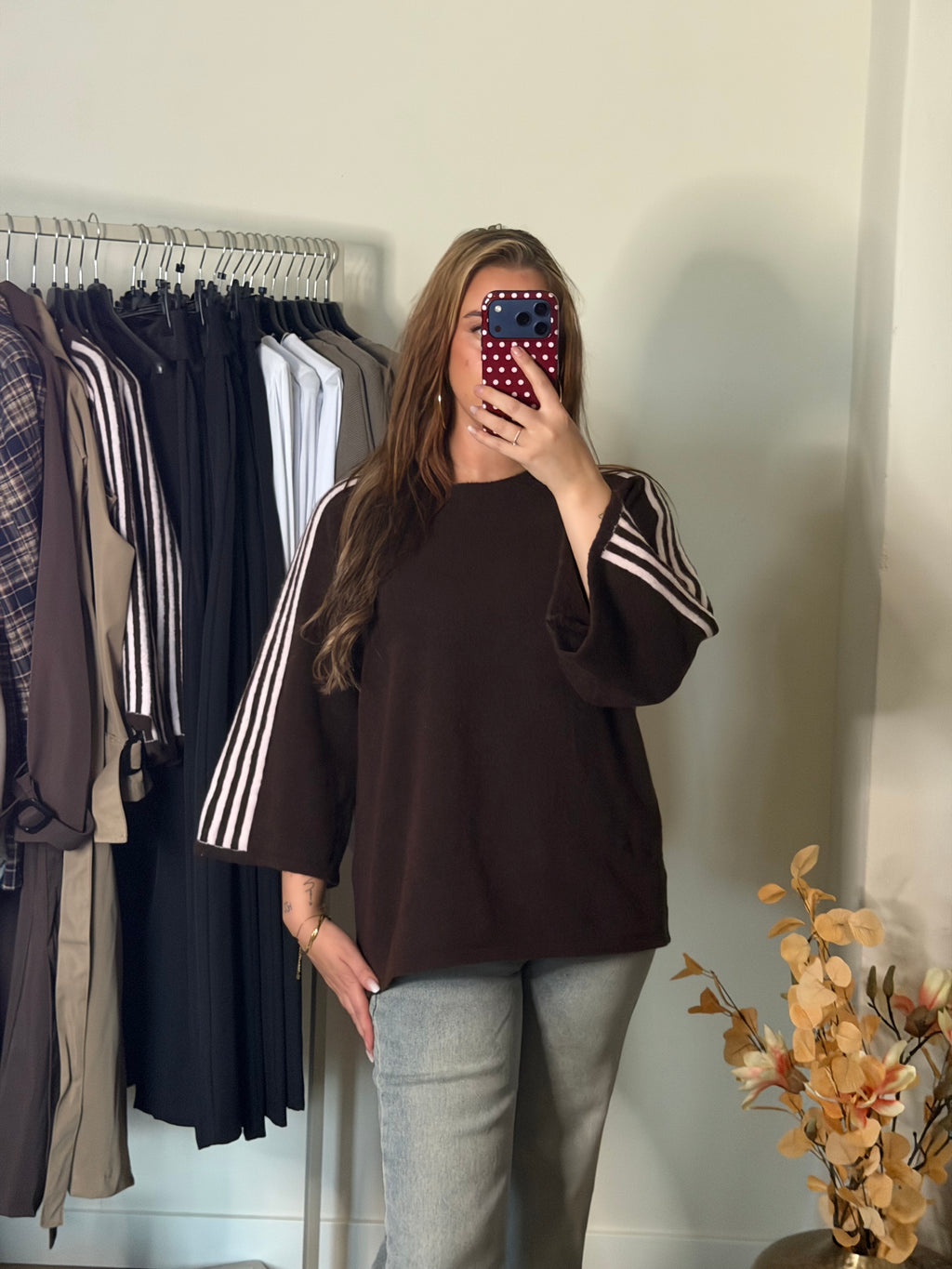 Lélune Mila Sweater – Chocolate