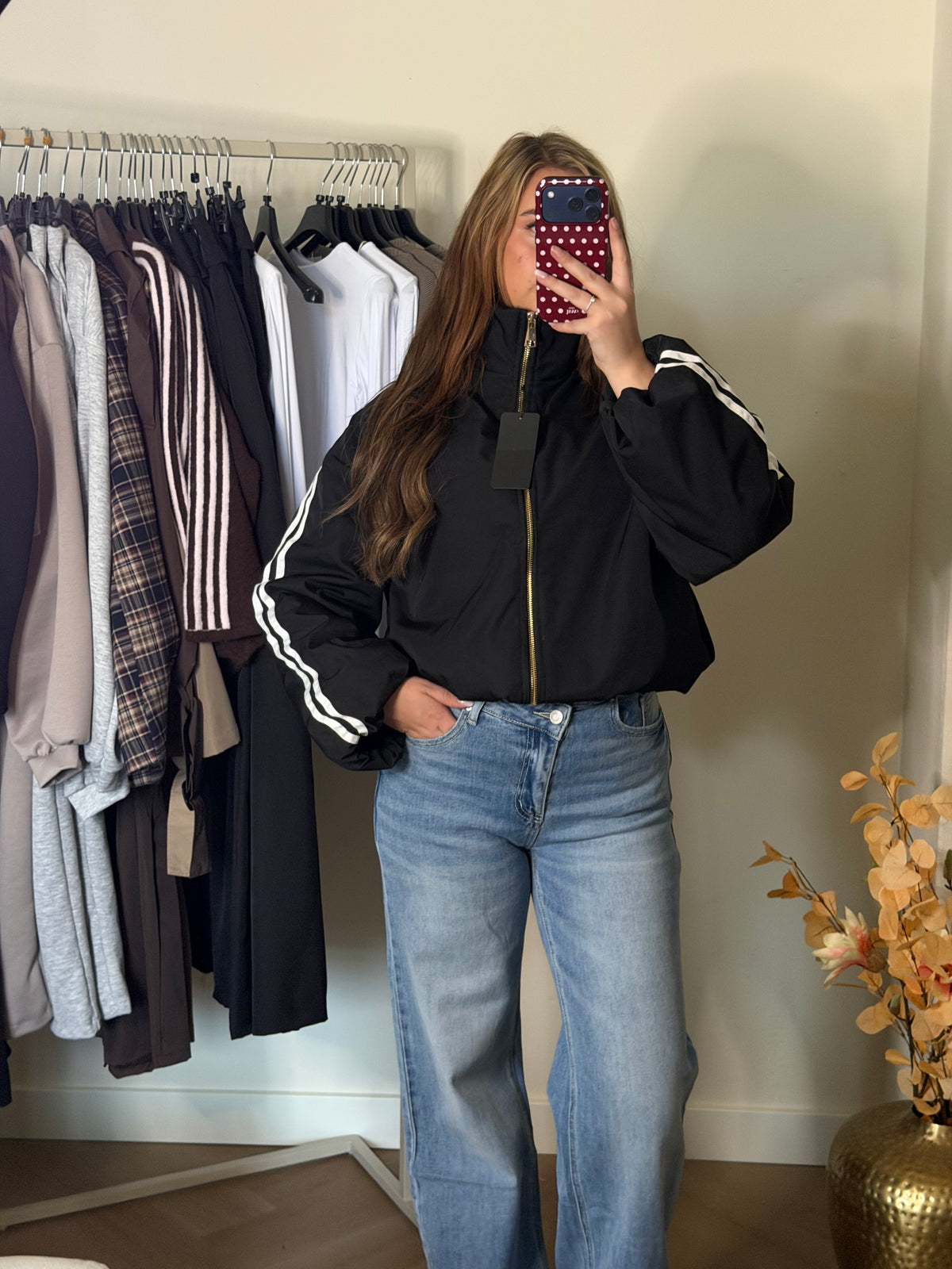Lélune Vienna Track Jacket – Black