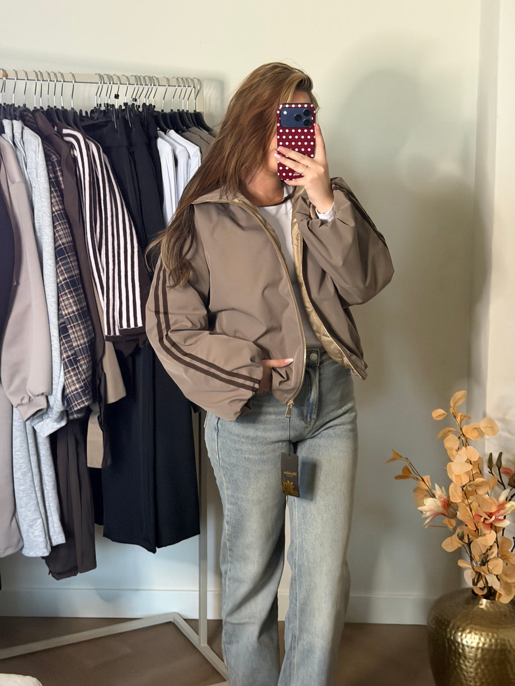 Lélune Sofia Jacket – Taupe
