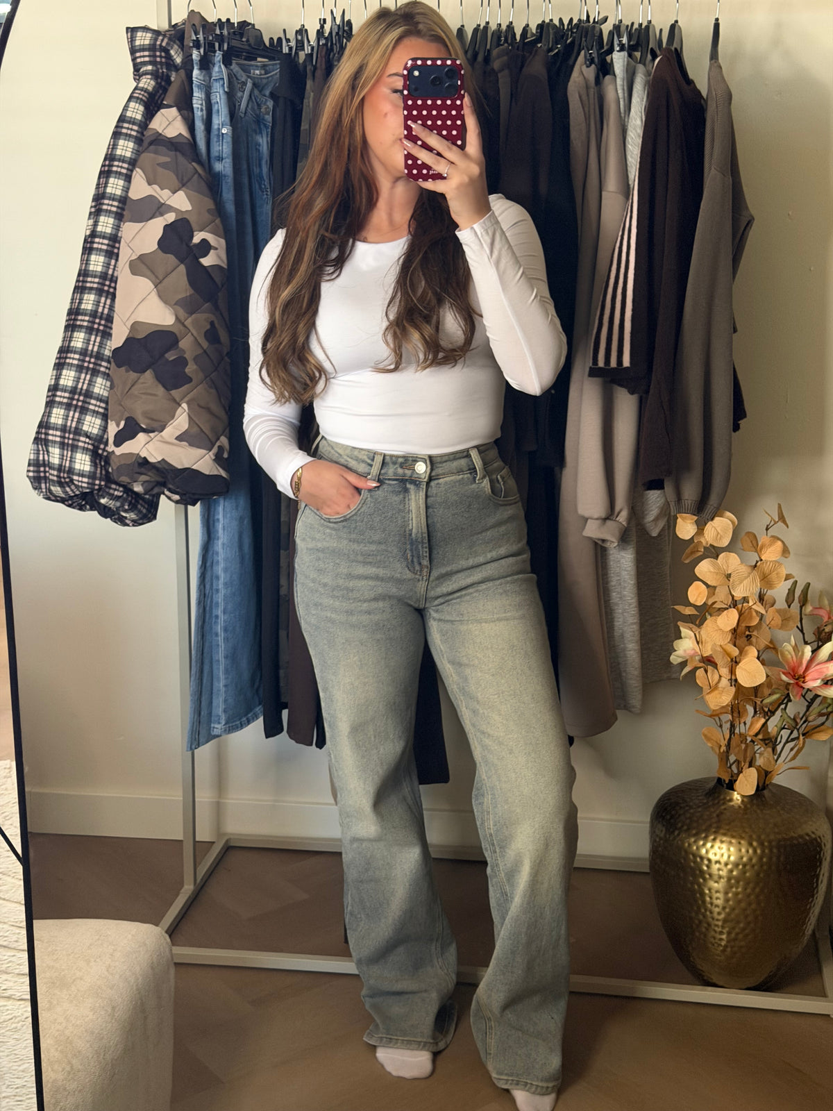 REDEFINED Wide Leg Jeans